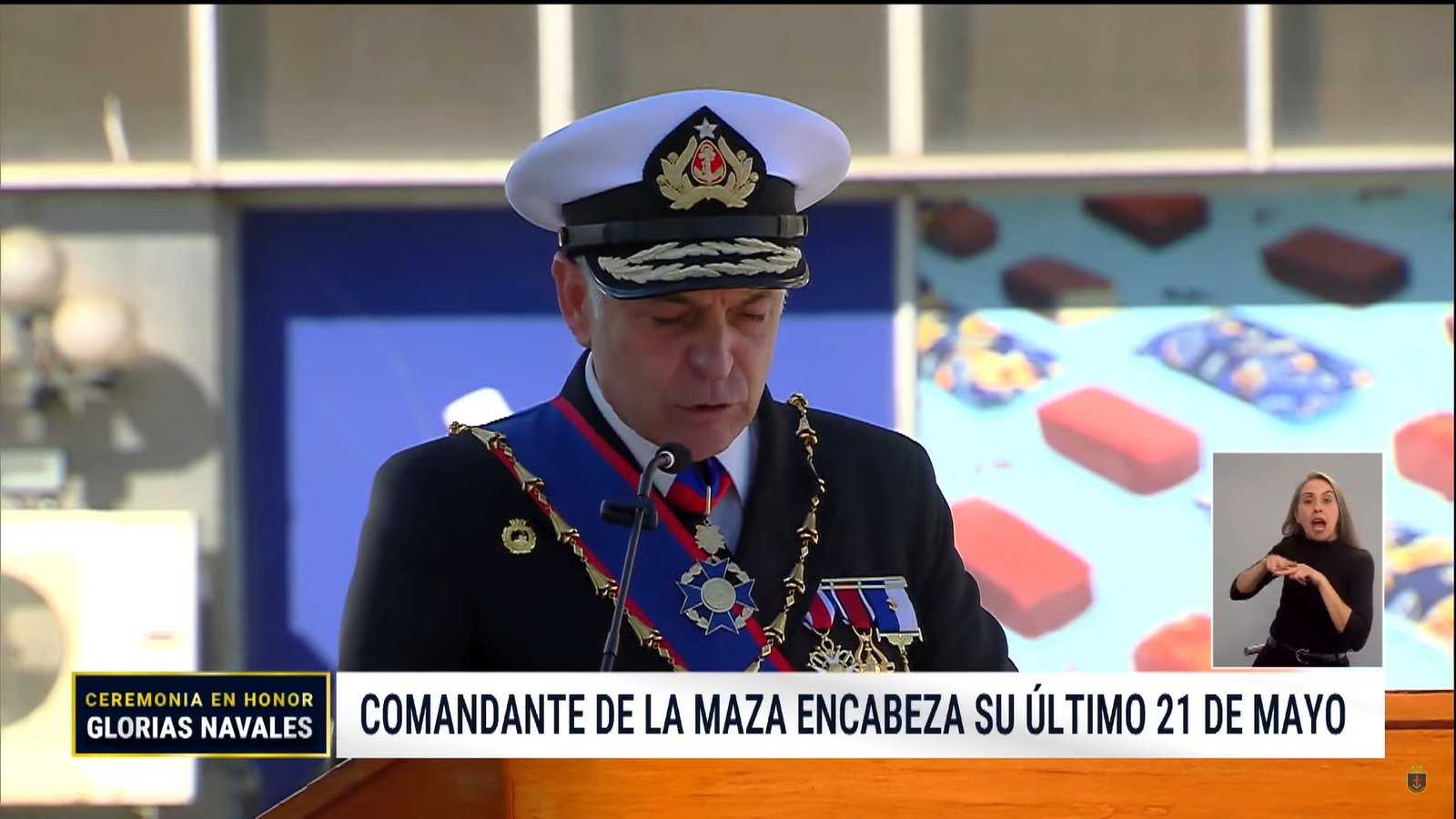 Almirante Juan Andres de la Maza Valparaiso 21-05-2025