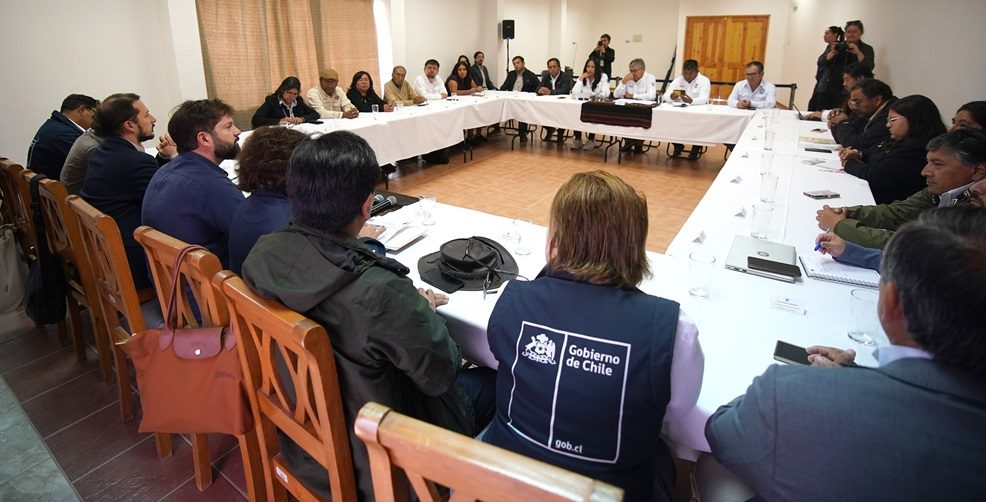 Pdte Boric pueblo atacameño San Pedro de Atacama 30-01-2026